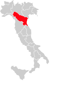 Karte Emilia Romana