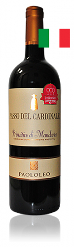 Primitivo di Manduria - PASSO DEL CARDINALE 2015 - Cantine Paolo Leo