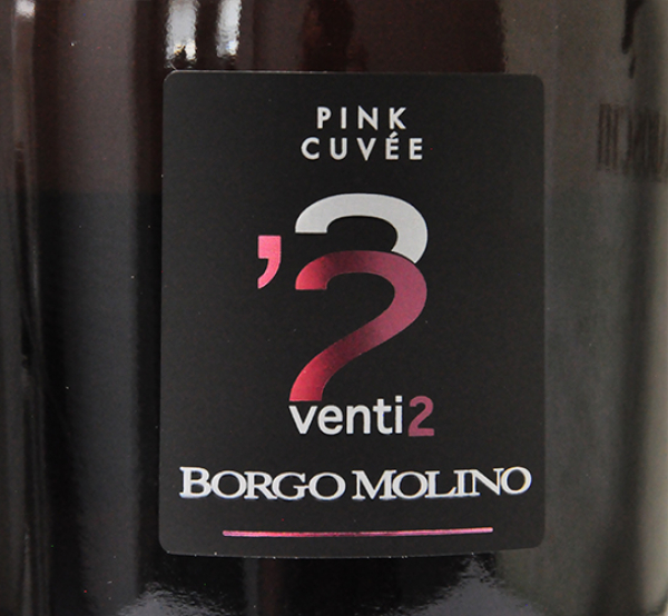 Etikett Prosecco Spumante Veneto Gold Rosé Extra Dry - Terre Nardin