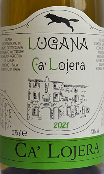 Etikett Lugana D.O.C. 2021 - Azienda Agricola Ca' Lojera - 1,5 L